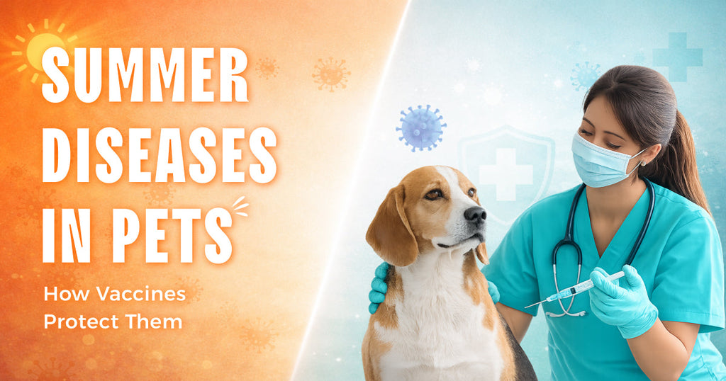 Top Summer Diseases in Dogs & Cats and How Vaccines Protect Them