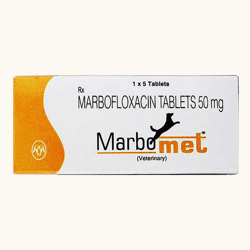 Intas Marbomet (Marbofloxacin) Tablets for Dogs & Cats