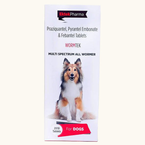 Ek Tek Wormtek Puppy Deworming Suspension