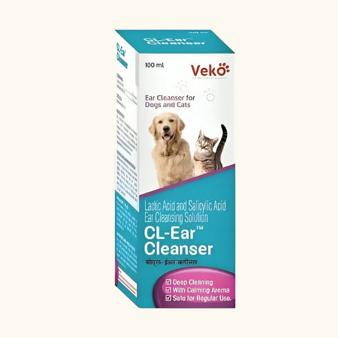 Veko CL Ear Cleanser for Dogs & Cats
