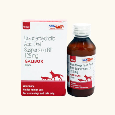 Savavet galibor Supsension (Ursodeoxycholic Acid) for Dogs