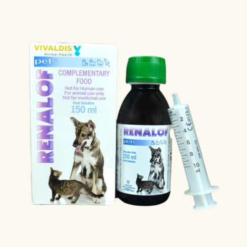Vivaldis Renalof Pet Syrup for Dogs and Cats