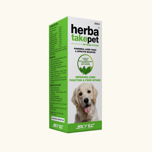 Skyec Herbatake Pet Liver Tonic Appetite Booster for Dogs & Cats