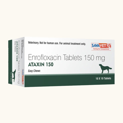 Savavet Ataxin (Enrofloxacin) Tablets for Dogs & Cats