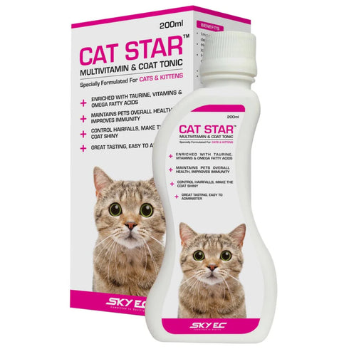 Skyec Cat Star SyrupMulti Vitamin for Cats