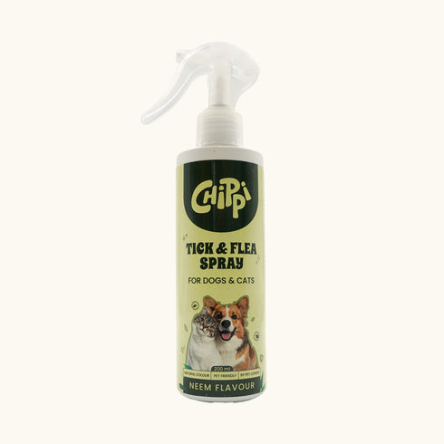 Chippi Tick and Flea Spray for Dogs and Cats 200ml