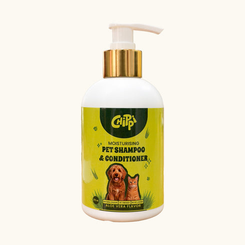 CHIPPI Pet Shampoo and Conditioner – Aloe Vera Flavour
