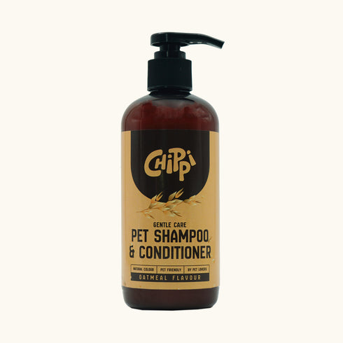 CHIPPI Gentle Care Pet Shampoo and Conditioner – Oatmeal Flavour