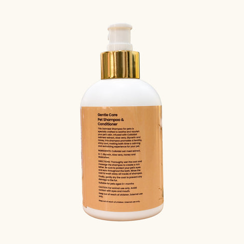 CHIPPI Gentle Care Pet Shampoo and Conditioner – Oatmeal Flavour