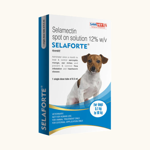 Savavet Selaforte (Selamectin) Tick & Flea Control Spot on for Dogs