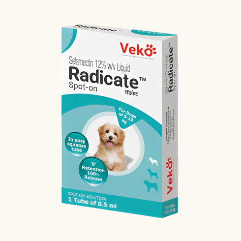 Veko Radicate (Selamectin) Tick & Flea Control spot on for Dogs