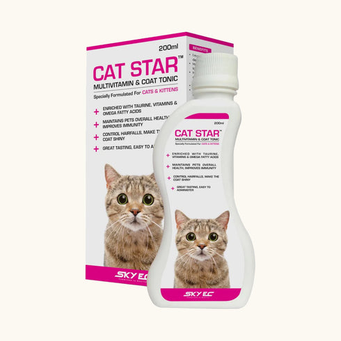 Skyec Cat Star Syrup Multivitamin for Cats