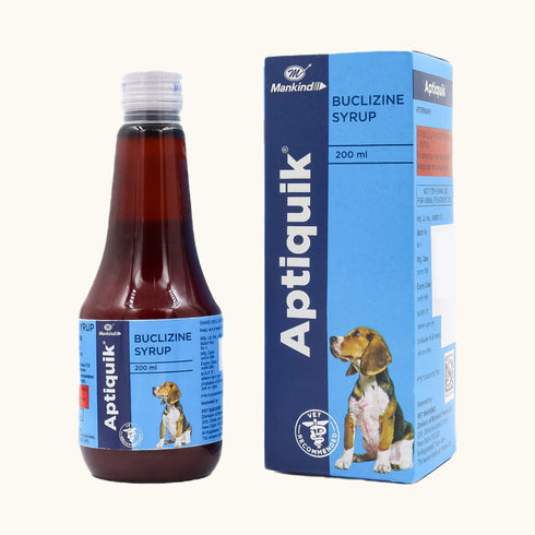 Mankind Aptiquik Syrup (Buclizine) for Dogs