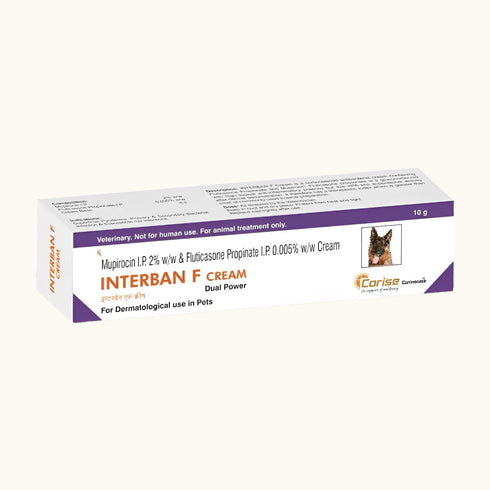 Corise Interban F (Mupirocin Fluticasone) Cream