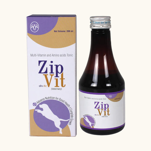 Intas Zipvit Multi Vitamin Supplement for Dogs 7 cats