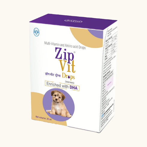 Intas Zipvit Drops Multi-Vitamin Supplement for Puppies and Kitten