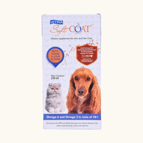 Vetina Soft Coat for Dogs & Cats