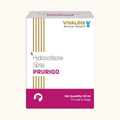 Vivaldis Prurigo (Hydrocortisone) Spray For Dogs & Cats