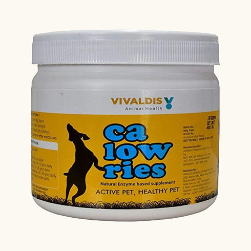 Vivaldis Calowries Powder for Dogs and Cats