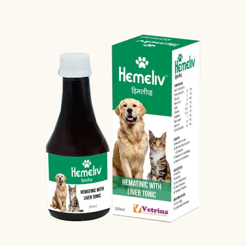 Vetrina Hemeliv Syrup for Dogs & Cats