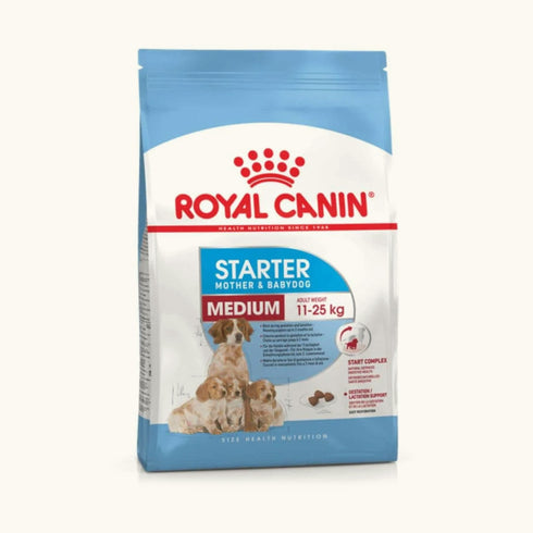 Royal Canin Medium Starter Dry Food for Medium Breed Dog and Puppies