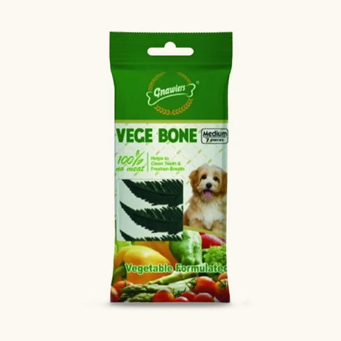 Gnawlers Puppy Snack Vege Bone Dog Treats