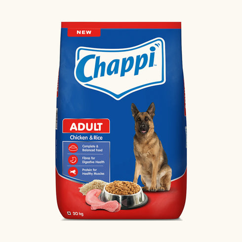 Chappi Chicken & Rice Adult Dry Dog Food