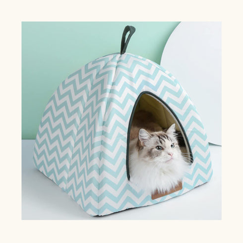 M-Pets Tasmania Tipi Green Cat Bed