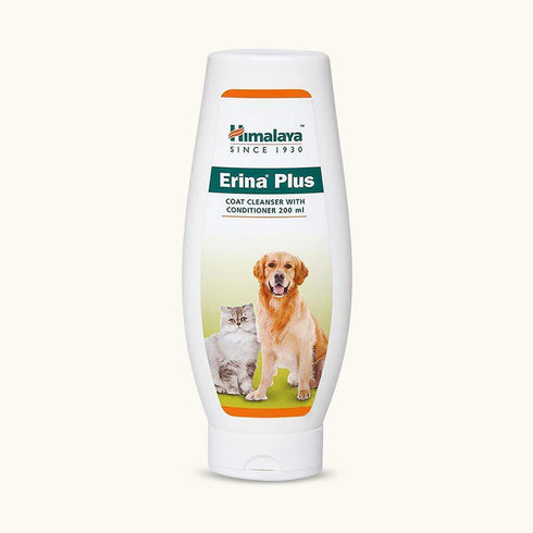 Himalaya Erina Plus Coat Dog Cleanser With Conditioner - 200 Ml
