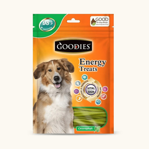 Goodies Energy Treats Chlorophyll Flavoured Dog Treats
