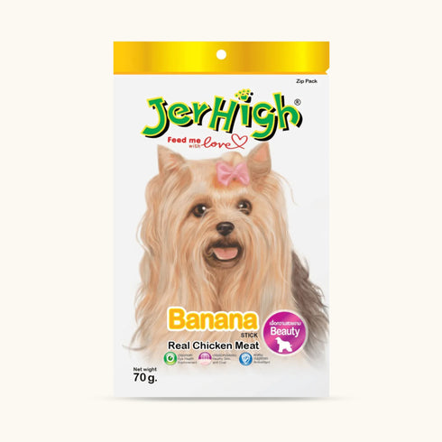 JerHigh Chicken Banana Dog Treat