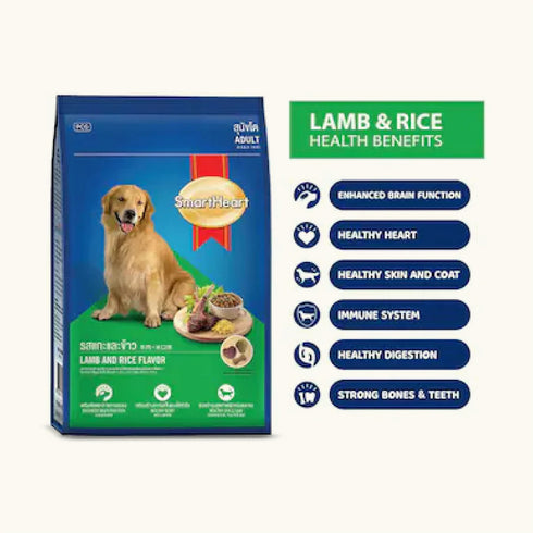 SmartHeart Lamb & Rice Adult Dry Dog Food