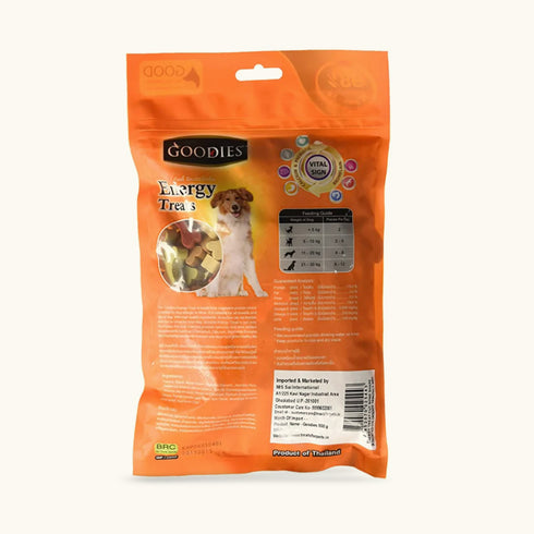 Goodies Energy Treats Mixed Flavour Bone Shaped Dog Treats -500Grm