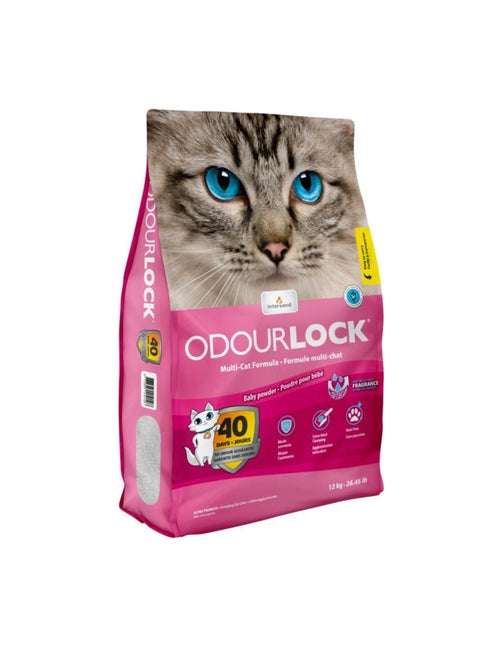 Intersand Odourlock baby powder cat litter