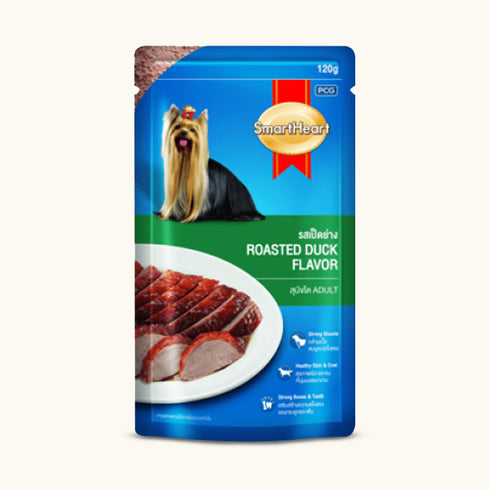 SmartHeart Roasted Duck In Gravy Adult Dog Wet Food