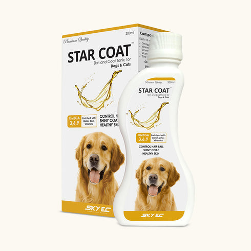 Sky Ec Supplements For Cats & Dogs Star Coat Skin & Coat Tonic
