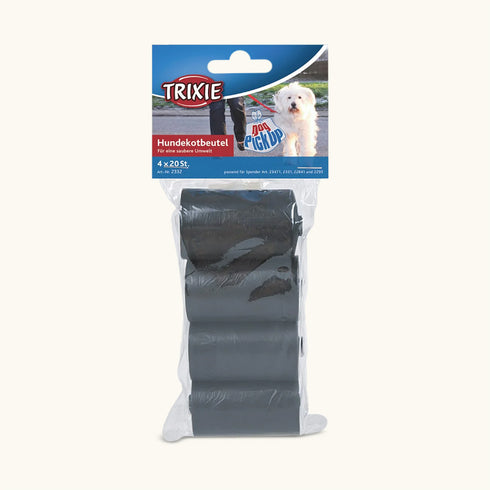 Trixie Dog Dirt Pick-up Bags Refill for Dogs (Black)