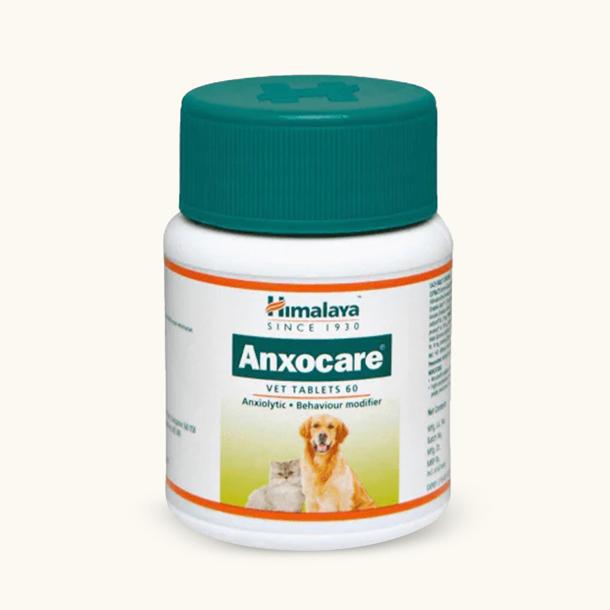 Himalaya Anxocare Vet Tablets for Dogs and Cats, 60 tabs