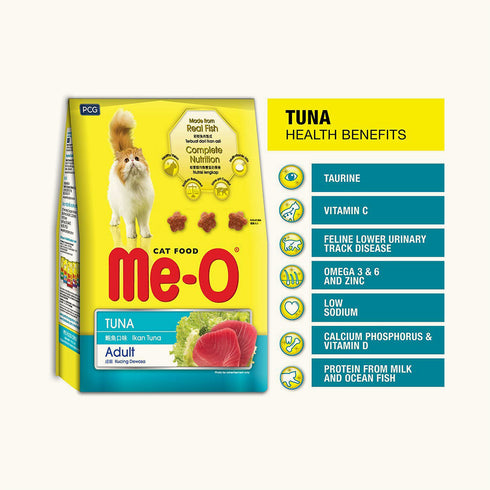 Me-O Tuna Adult Cat Dry Food