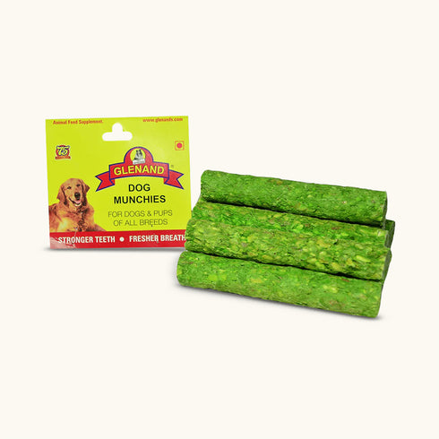 Glenand Mint Flavoured Munchies Kebab Dog Treats