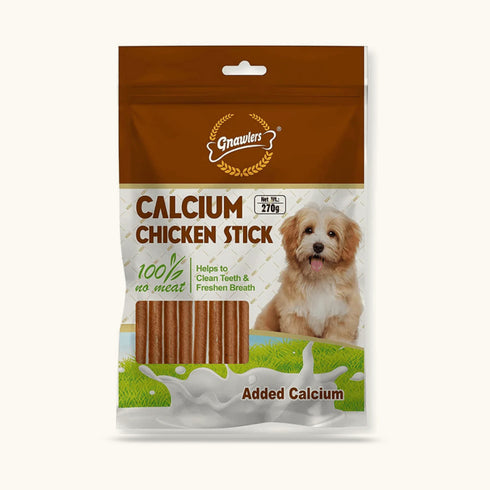 Gnawlers Calcium Chicken Stick Dog Treat