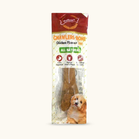 Gnawlers Chicken Bone Dog Treats (8 inch)