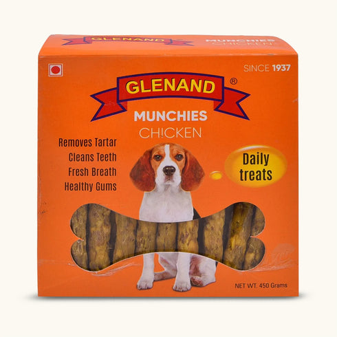 Glenand Chicken Flavoured Munchies Dog Treats