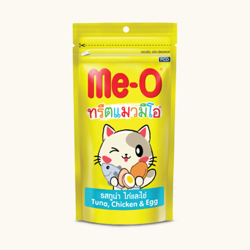 Me-O Tuna, Chicken & Egg Cat Treat
