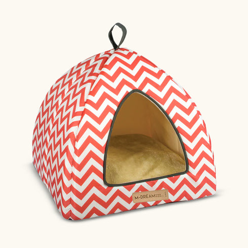 M-Pets Tasmania Tipi Red Cat Bed