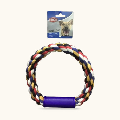 Trixie Tugger with Round Plastic Handle Toy for Dogs
