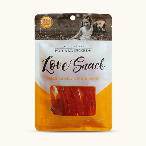 Rena Love Chicken Jerky Stripes Dog Treats