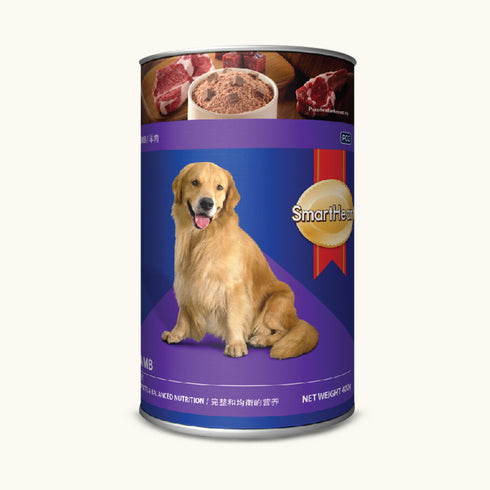 SmartHeart Lamb Adult Canned Wet Dog Food