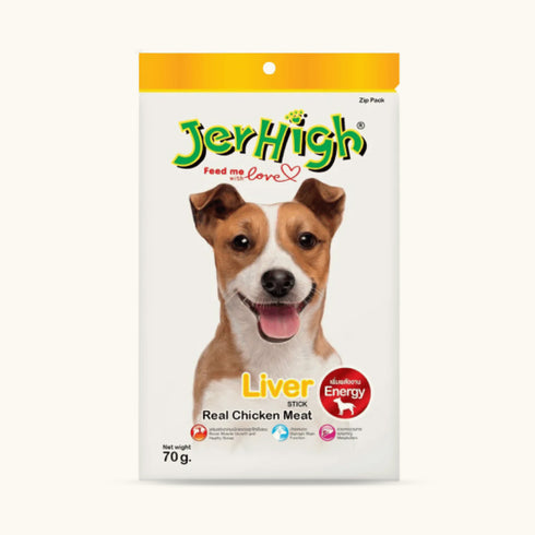 JerHigh Chicken Liver Stick Dog Treats