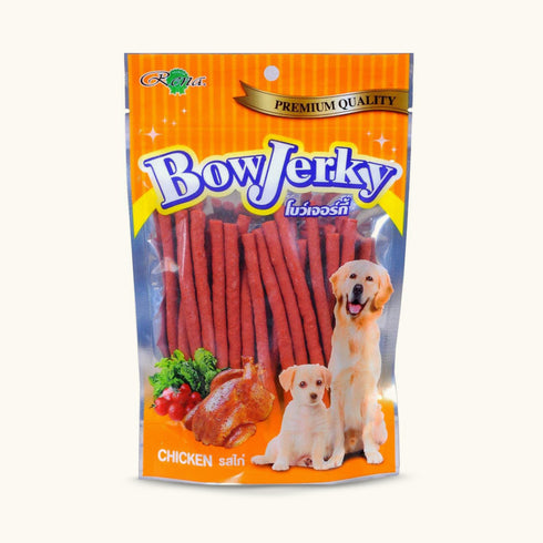 Rena BowJerky Chicken Sticks Dog Treats